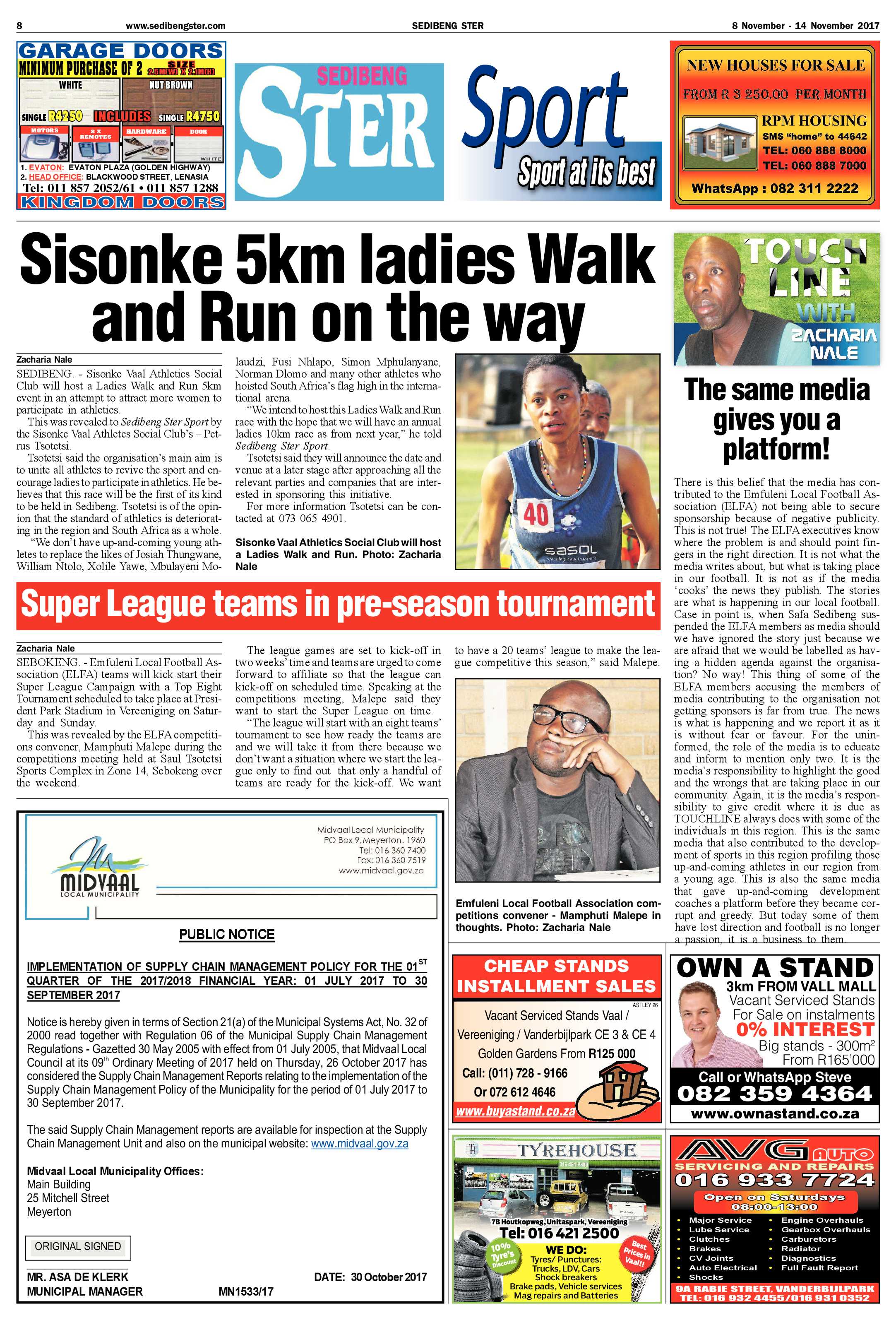 Sedibeng Ster 8 – 14 November 2017 page 8