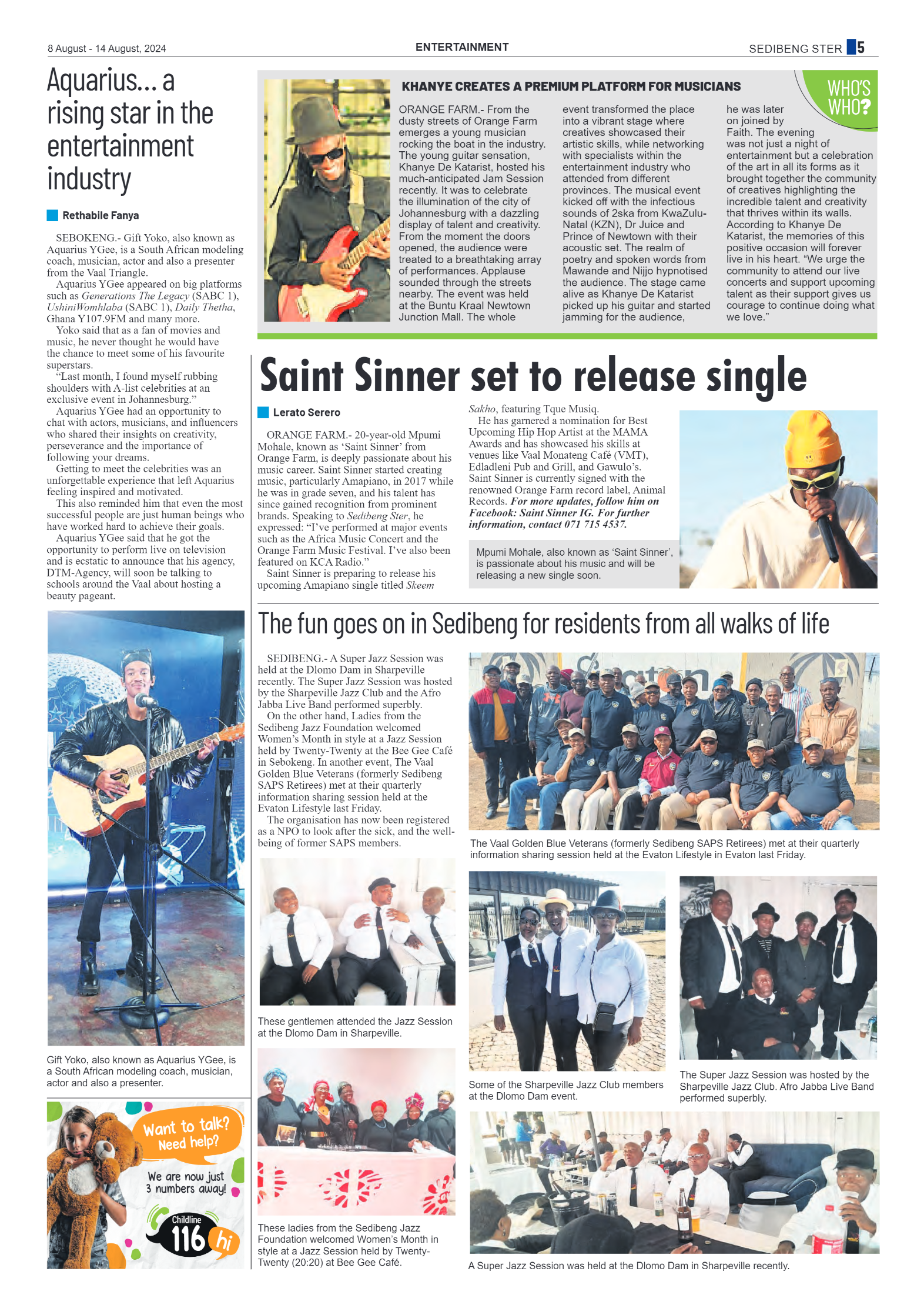 Sedibeng Ster 8 August – 14 August, 2024 page 5