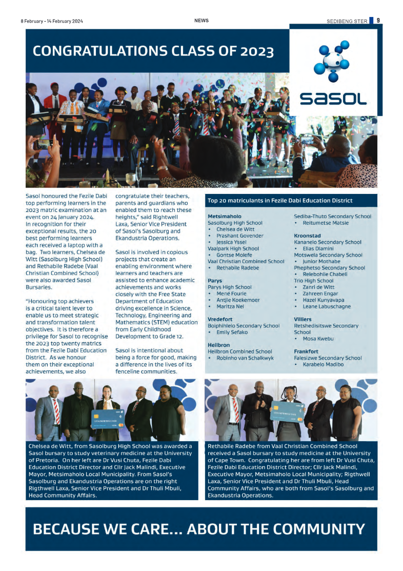 Sedibeng Ster 8 February – 14 February 2024 page 9