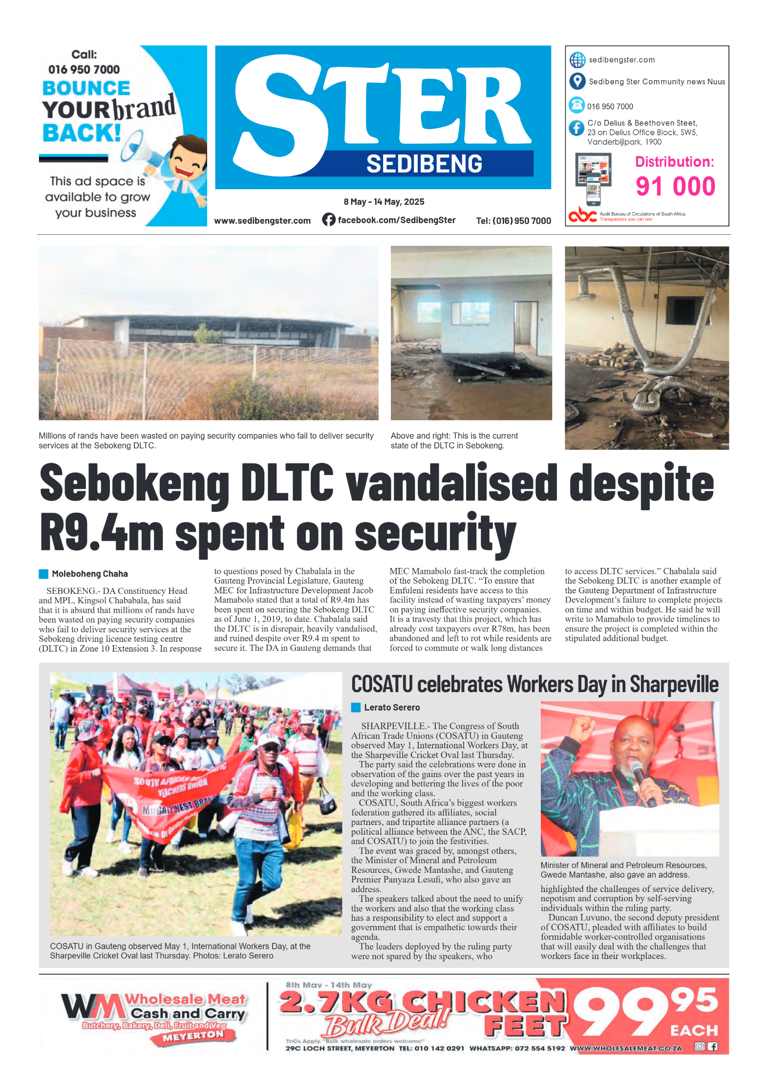 Sedibeng Ster 8 May – 14 May, 2025 page 1