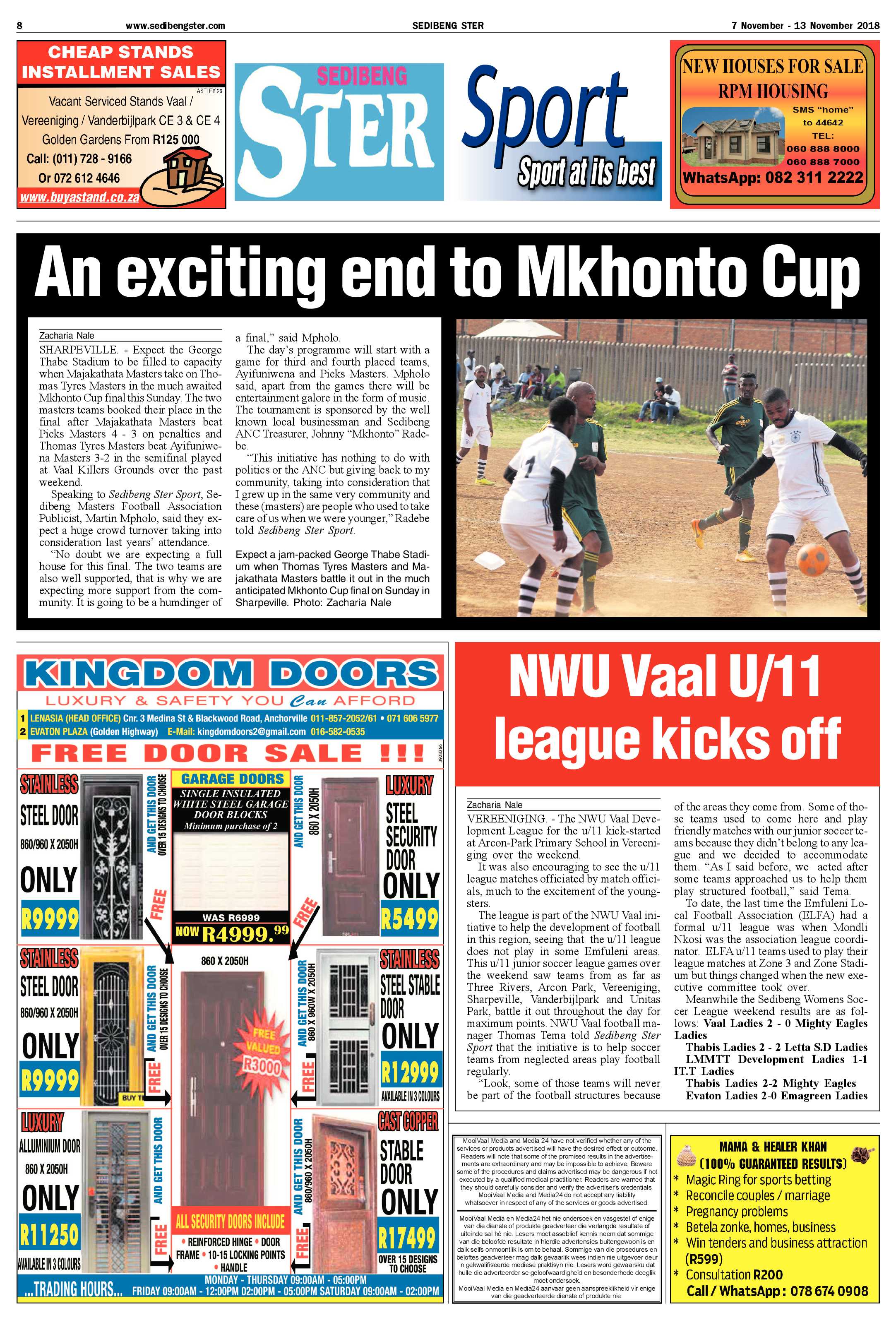 Sedibeng Ster 9 – 12 November 2018 page 8