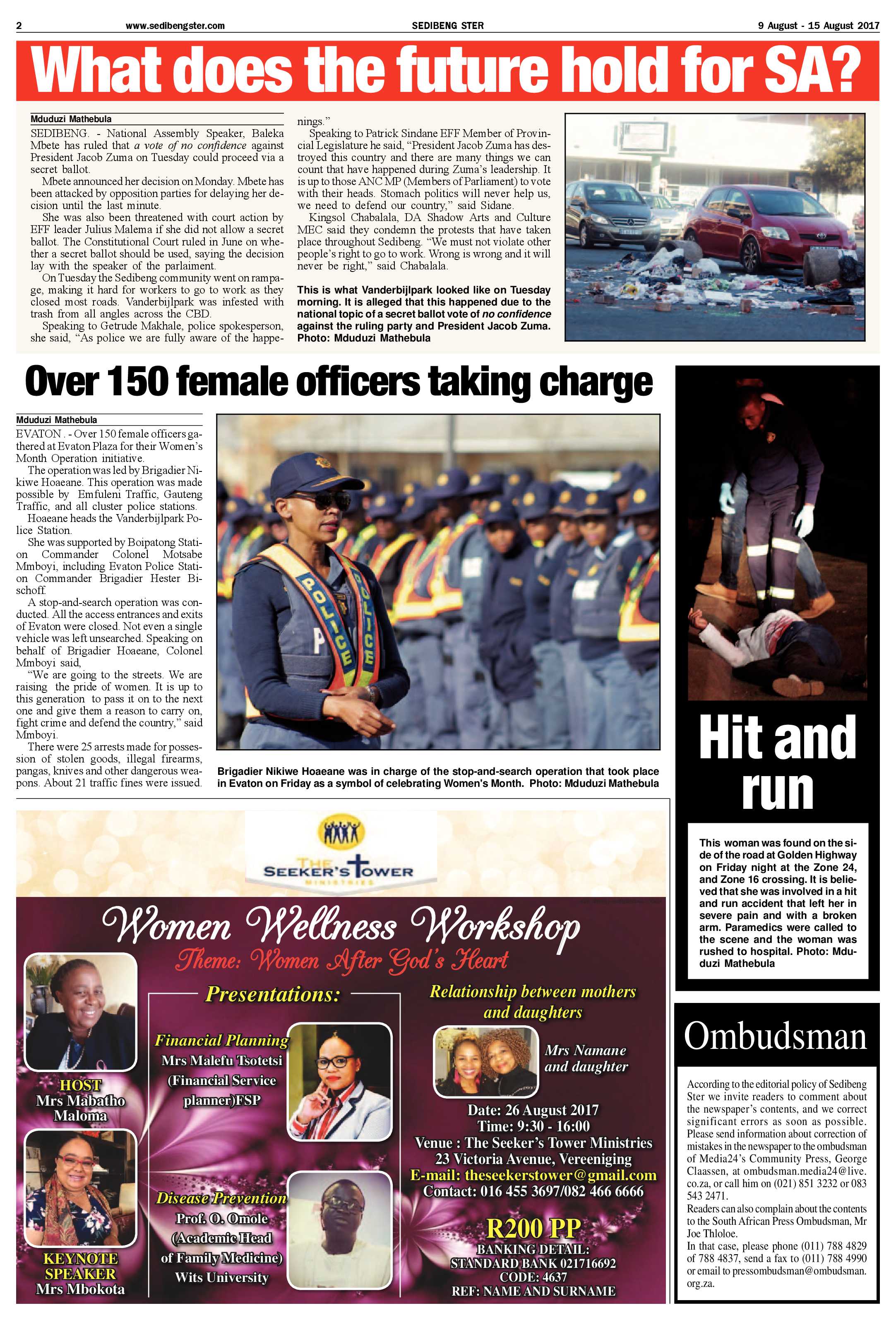 Sedibeng Ster 9 – 15 August 2017 page 2