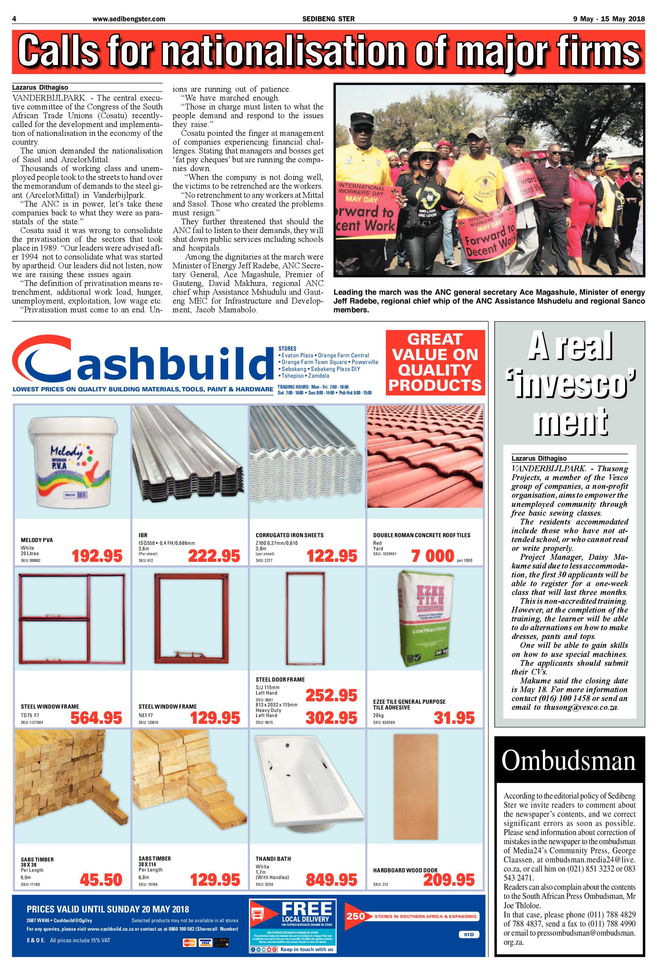 Sedibeng Ster 9 – 15 May 2018 page 4
