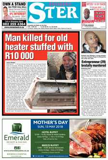 Sedibeng Ster 9 – 15 May 2018