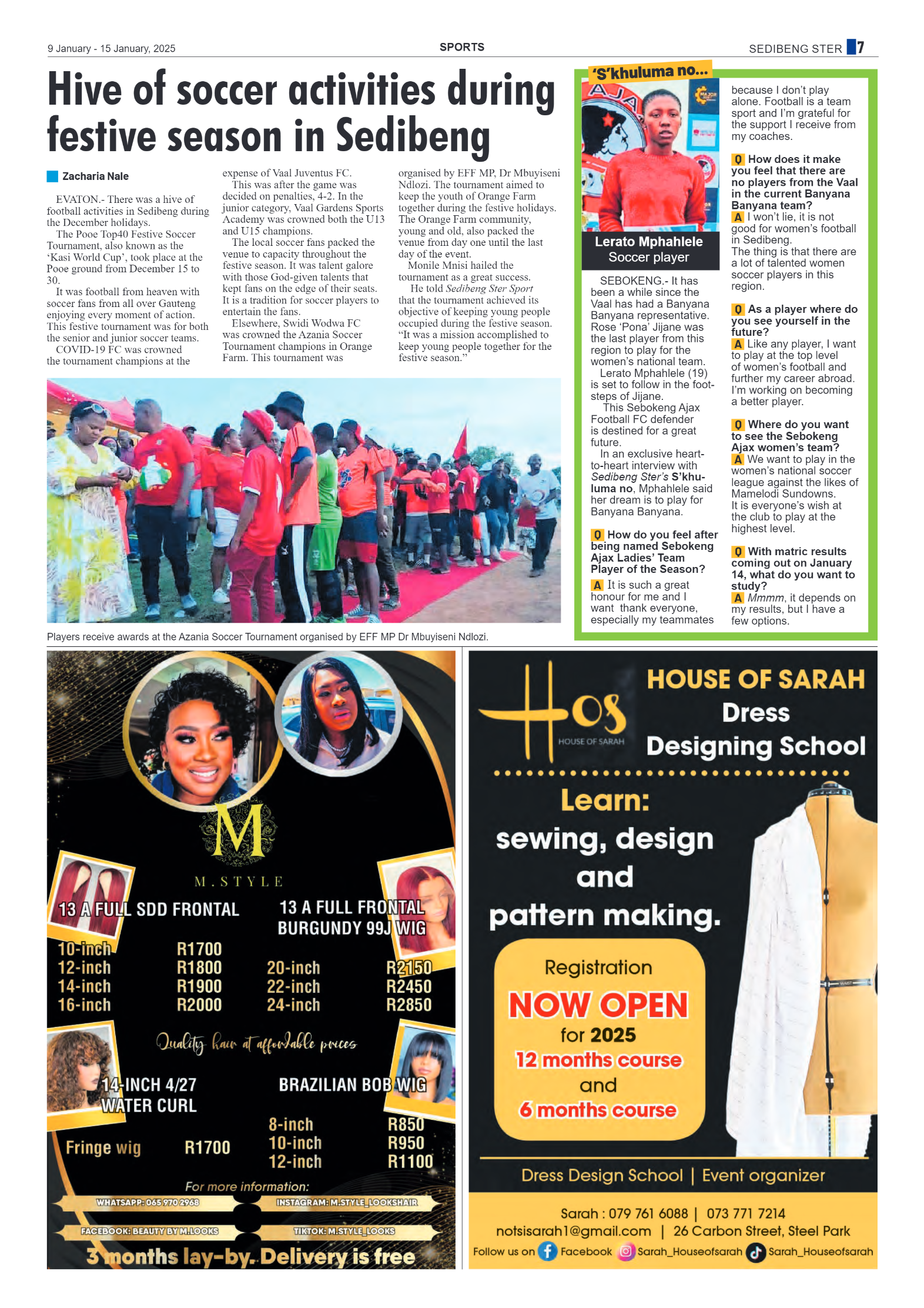 Sedibeng Ster 9 January – 15 January, 2025 page 7
