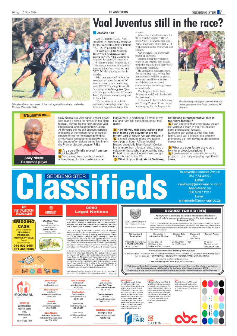 Sedibeng Ster 9 May – 15 May, 2024 page 7