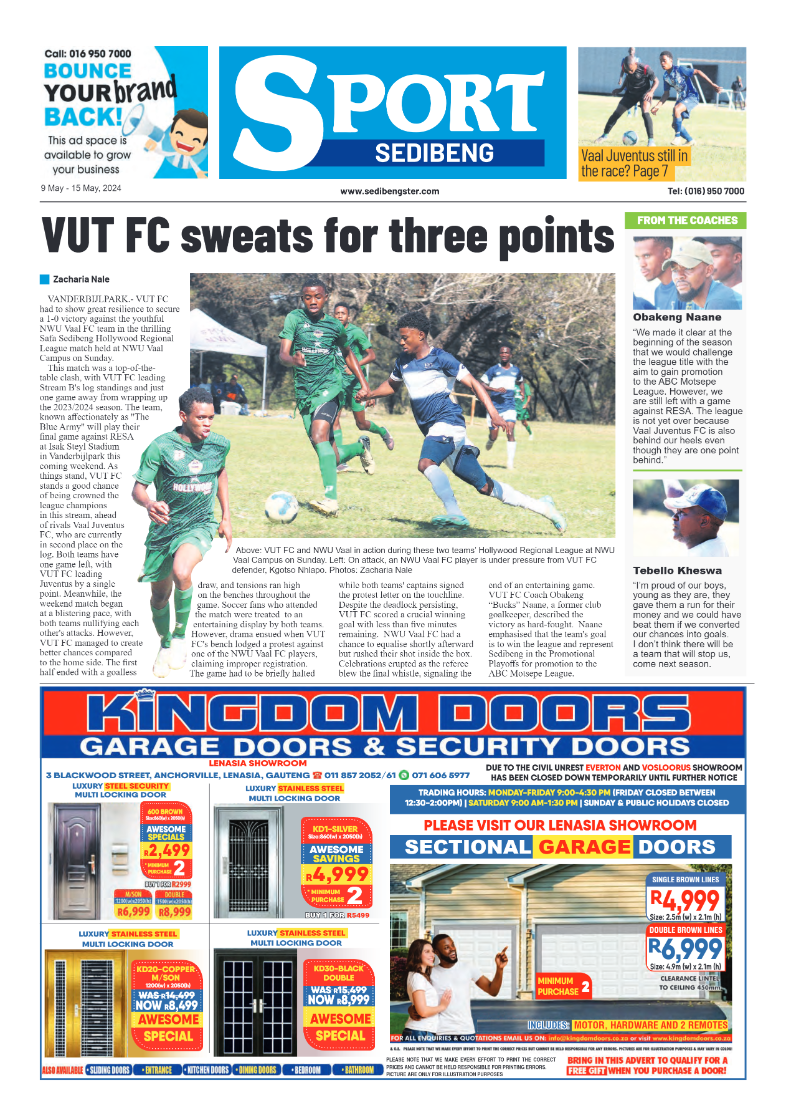 Sedibeng Ster 9 May – 15 May, 2024 page 8