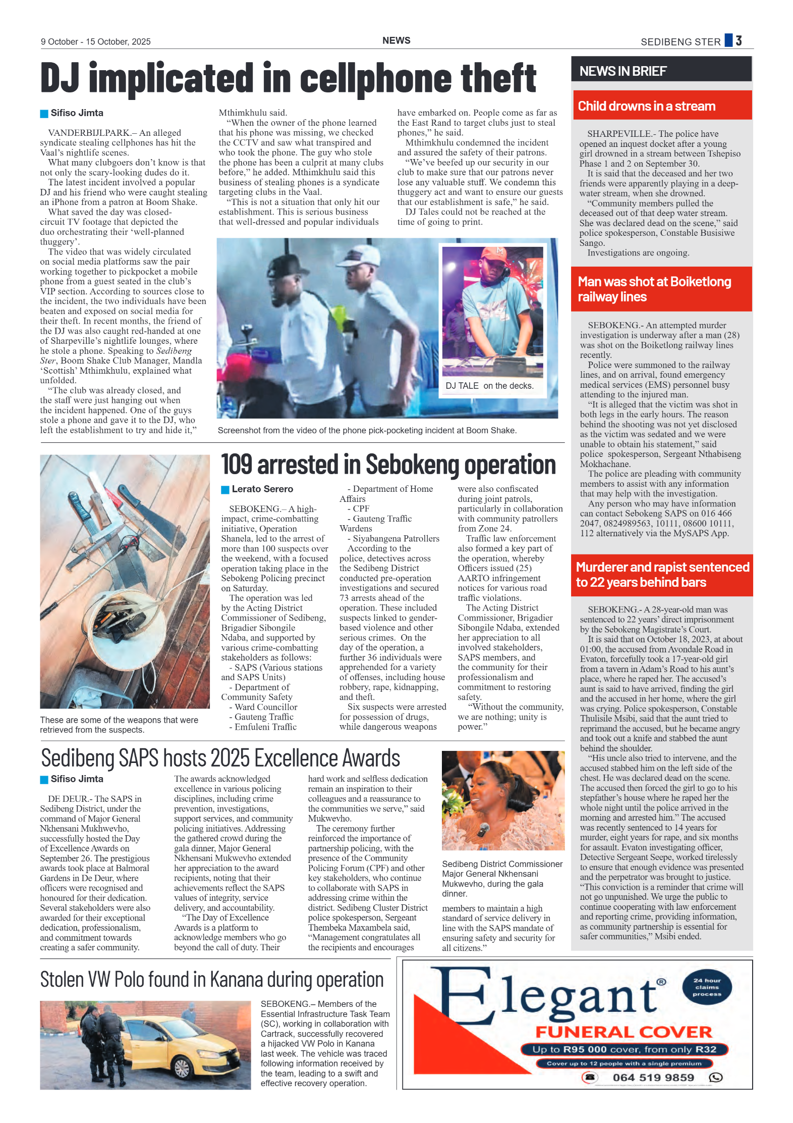 Sedibeng Ster 9 October – 15 October, 2025 page 3