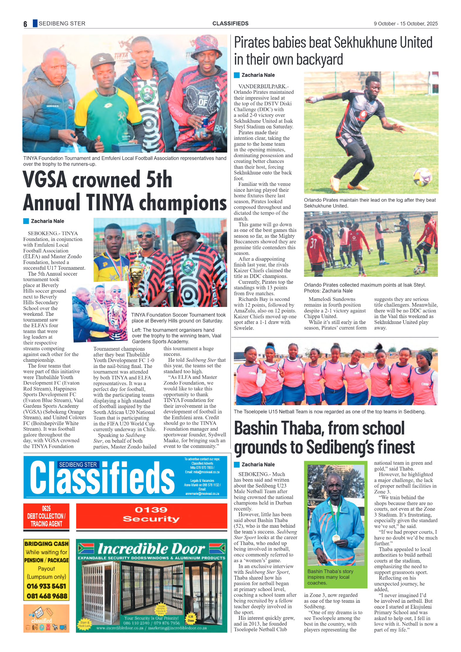 Sedibeng Ster 9 October – 15 October, 2025 page 6