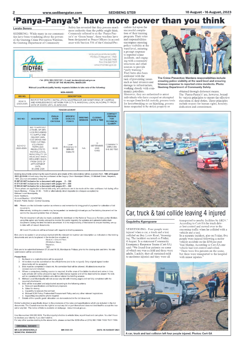 Sedibeng ster 10 August – 16 August, 2023 page 2