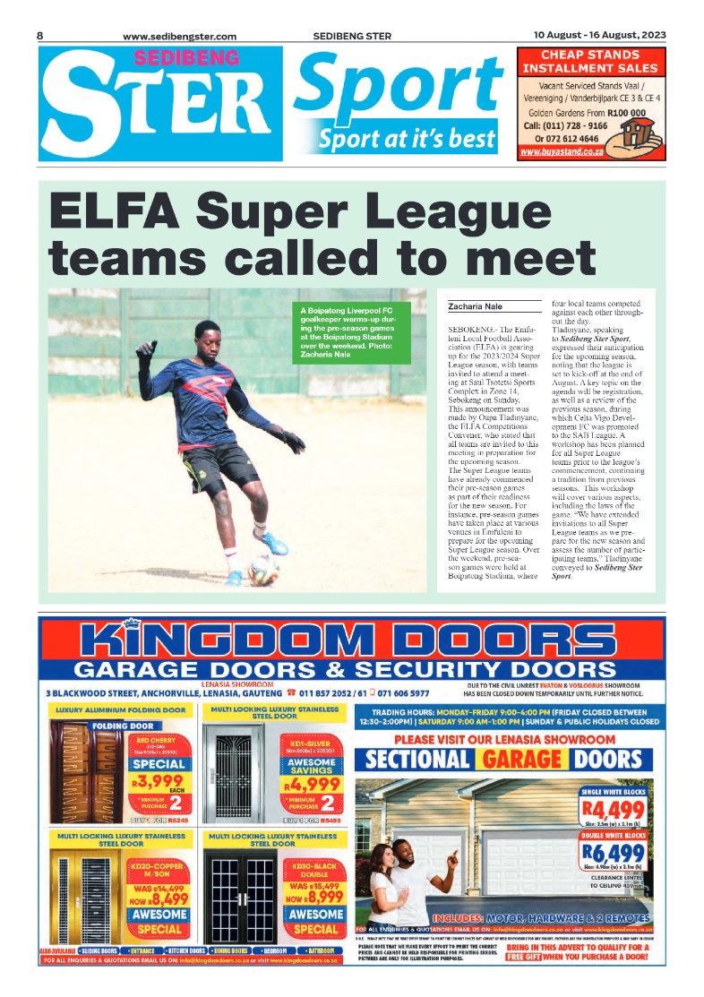 Sedibeng ster 10 August – 16 August, 2023 page 8