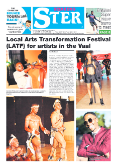 Sedibeng ster 10 August – 16 August, 2023