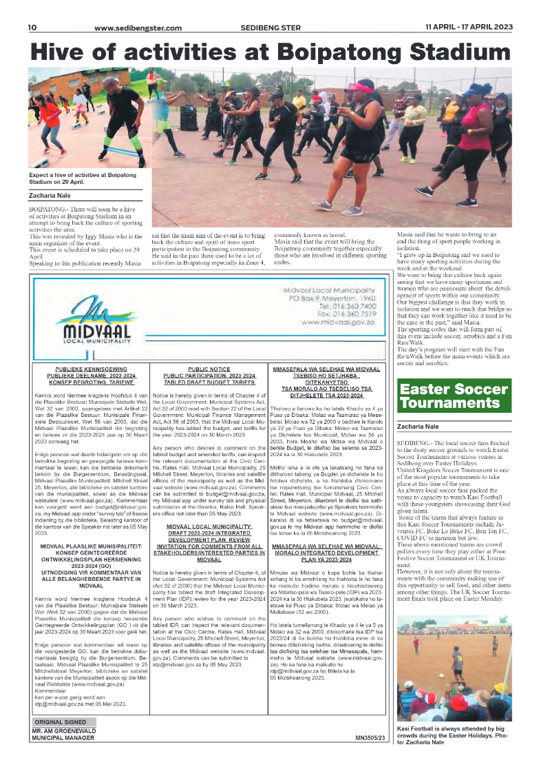 Sedibeng ster 11 April – 17 April 2023 page 10