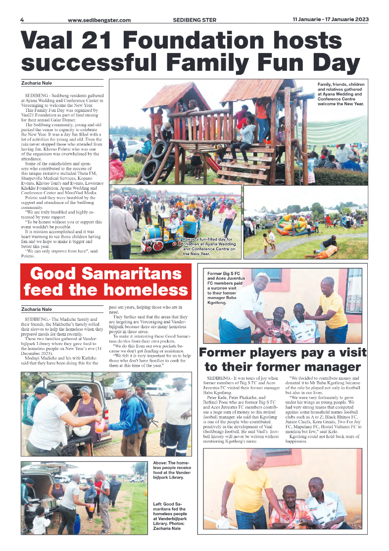 Sedibeng ster 11 January – 17 January 2023 page 4