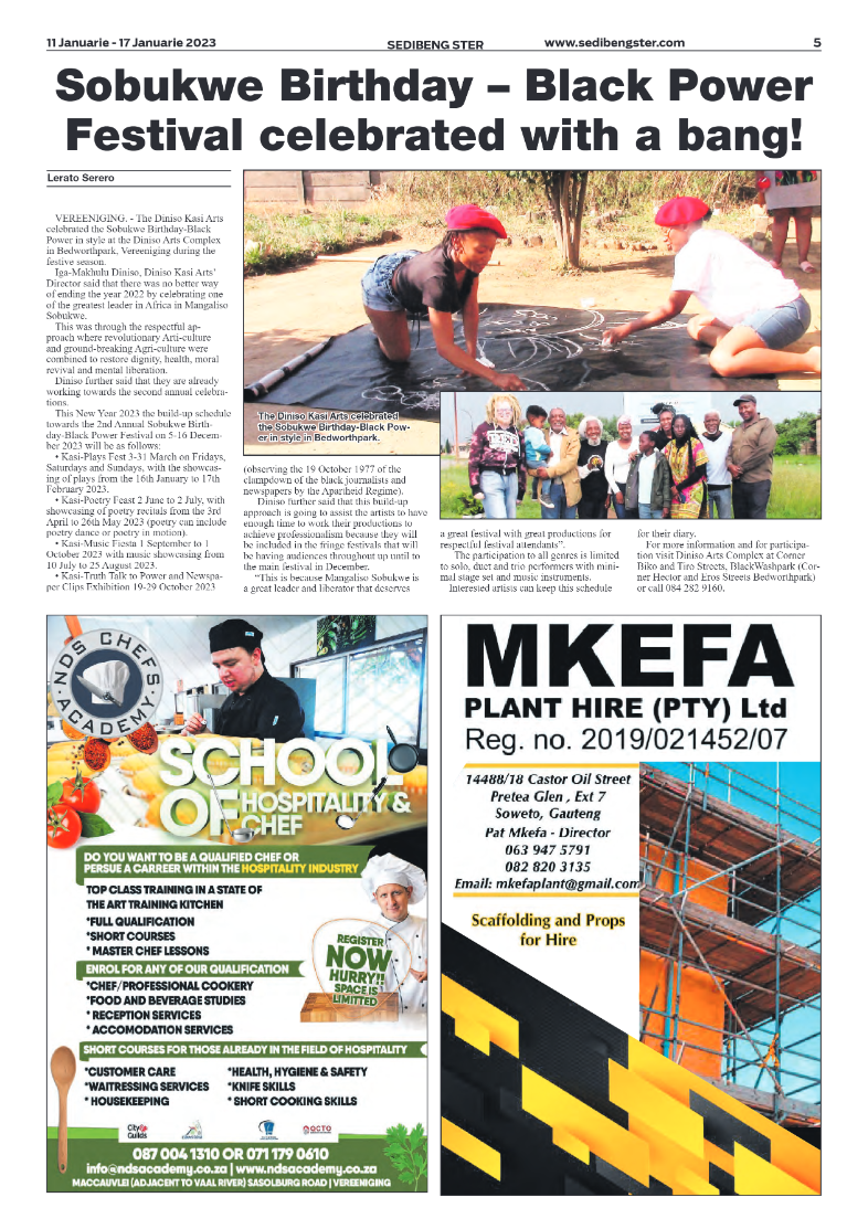 Sedibeng ster 11 January – 17 January 2023 page 5