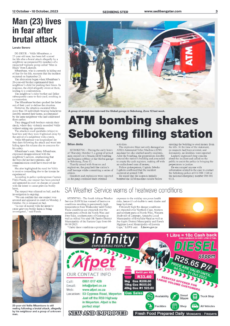 Sedibeng ster 12 October – 18 October, 2023 page 3