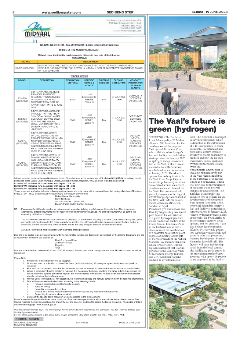 Sedibeng ster 13 June – 19 June, 2023 page 2