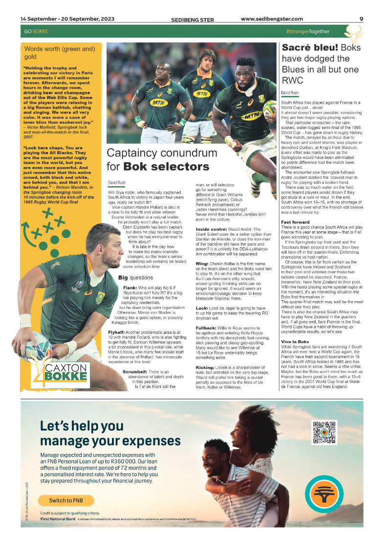 Sedibeng ster 14 September – 20 September, 2023 page 9