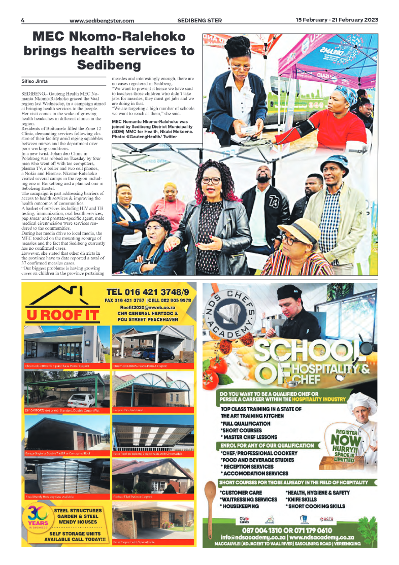 Sedibeng ster 15 February – 21 February 2023 page 4