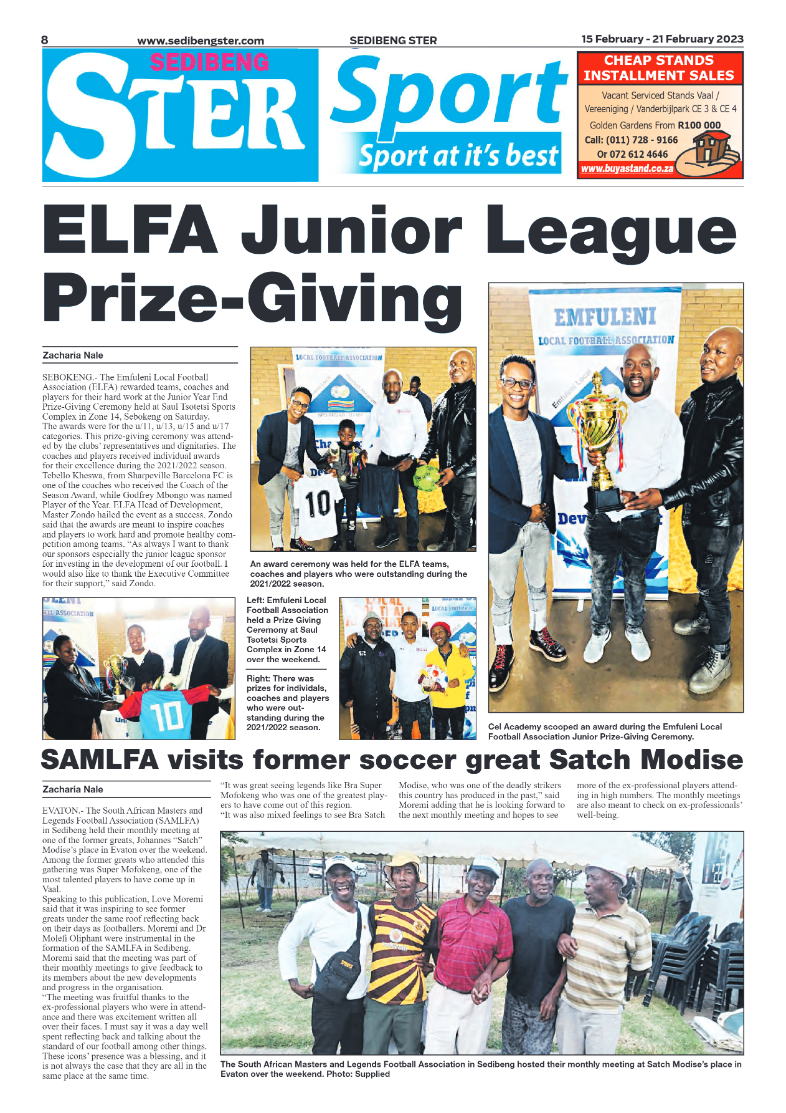 Sedibeng ster 15 February – 21 February 2023 page 8