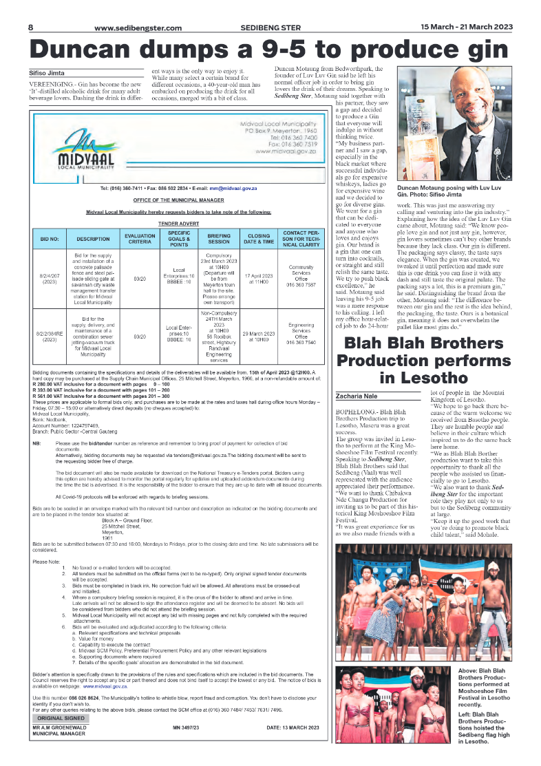 Sedibeng ster 15 March – 21 March 2023 page 9