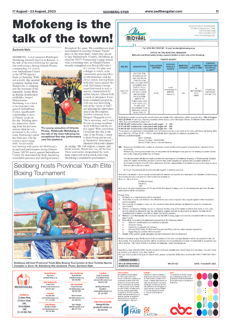 Sedibeng ster 17 August – 23 August, 2023 page 10