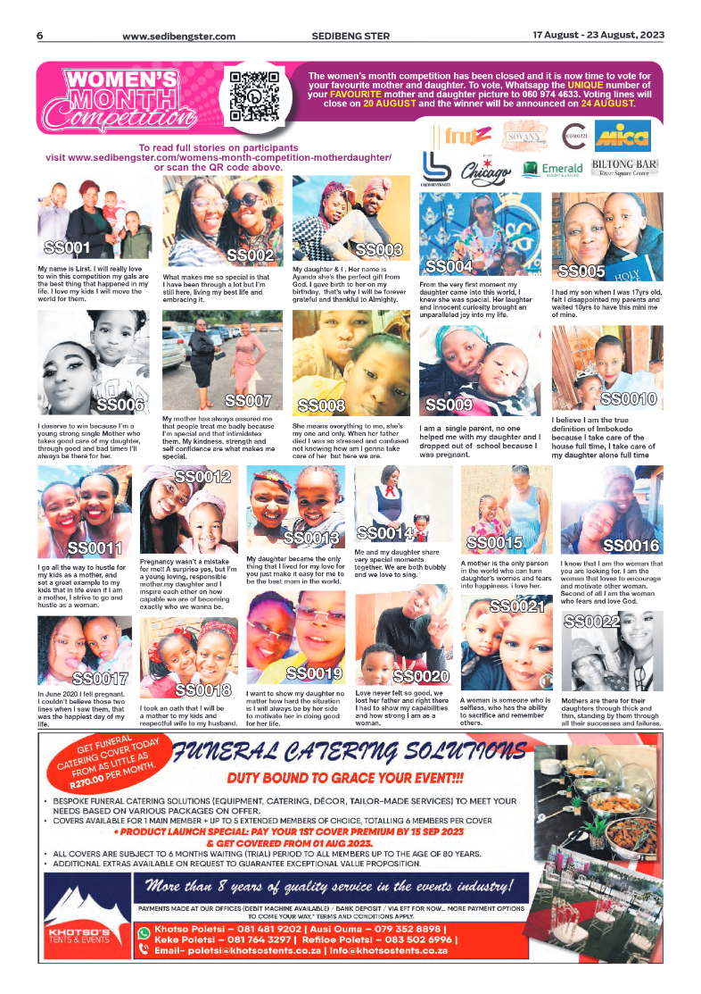 Sedibeng ster 17 August – 23 August, 2023 page 6