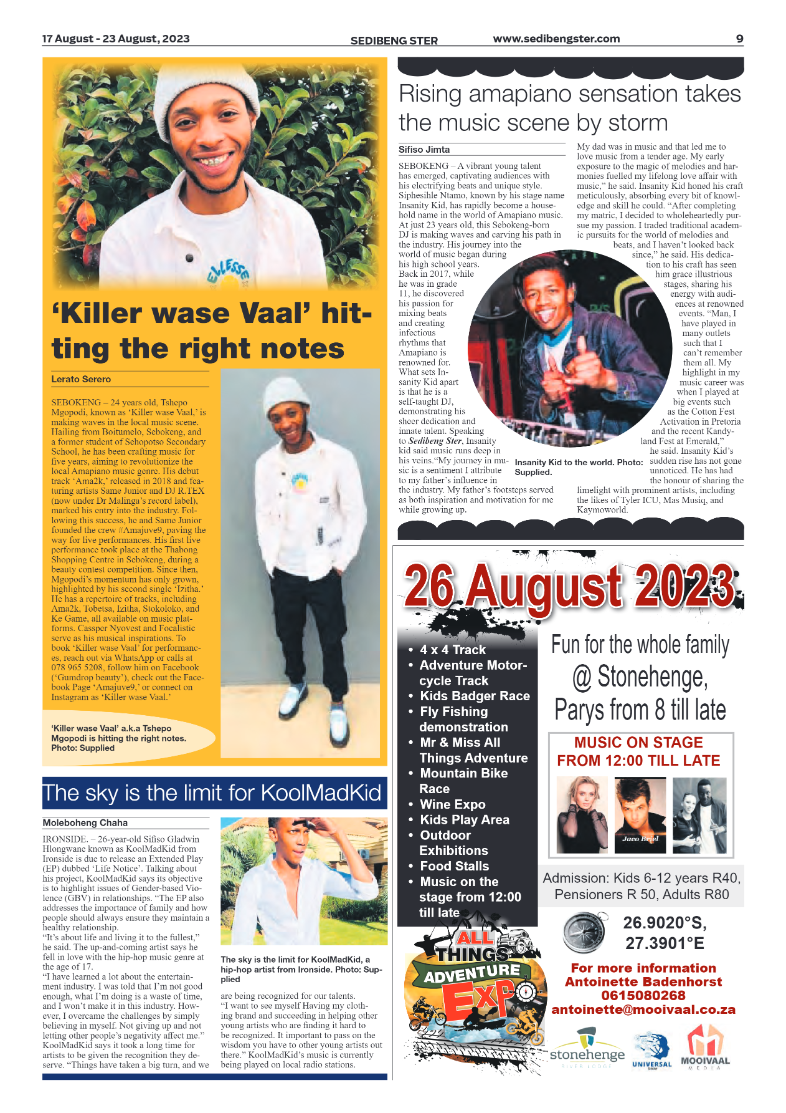Sedibeng ster 17 August – 23 August, 2023 page 8