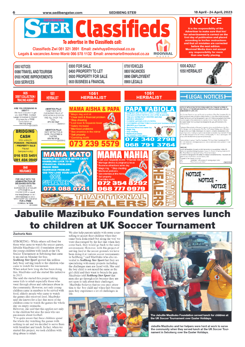 Sedibeng ster 18 April – 24 April, 2023 page 6