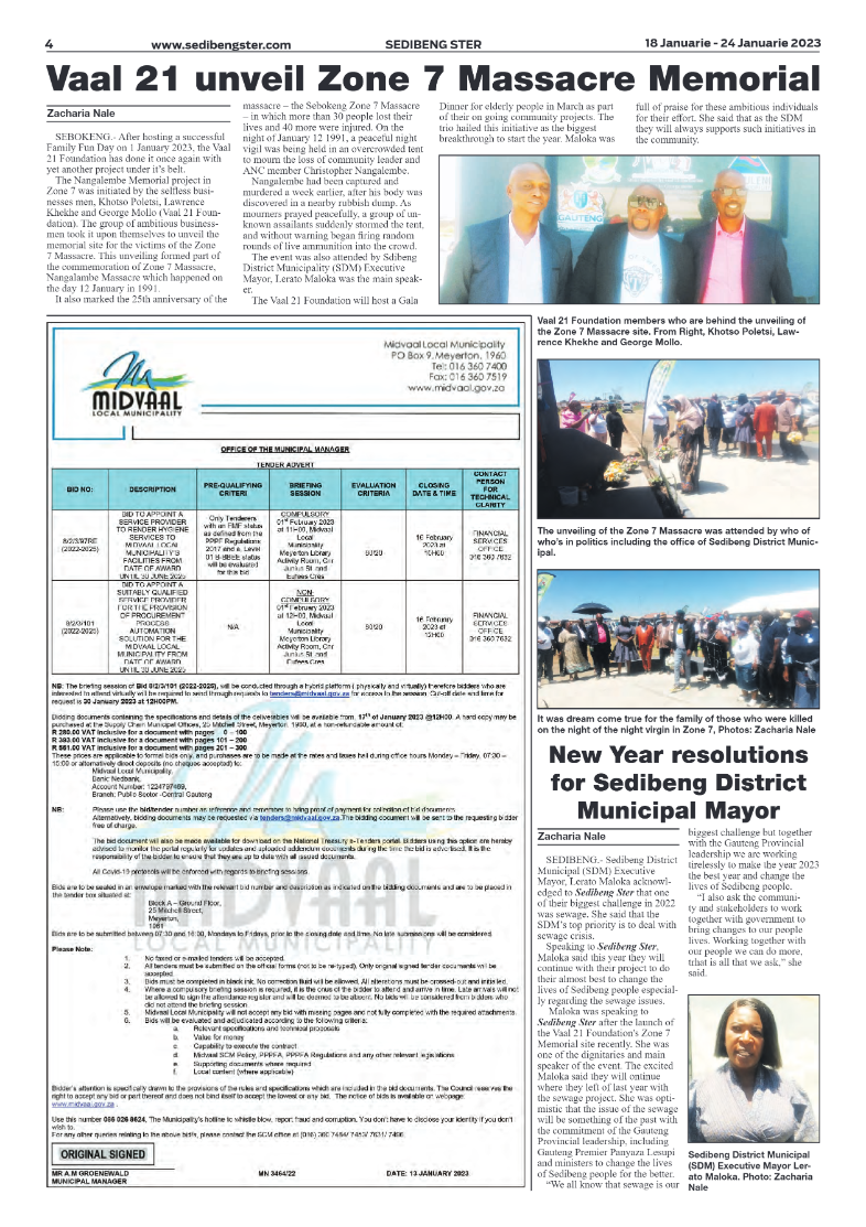 Sedibeng Ster 18 January – 24 January 2023 page 4