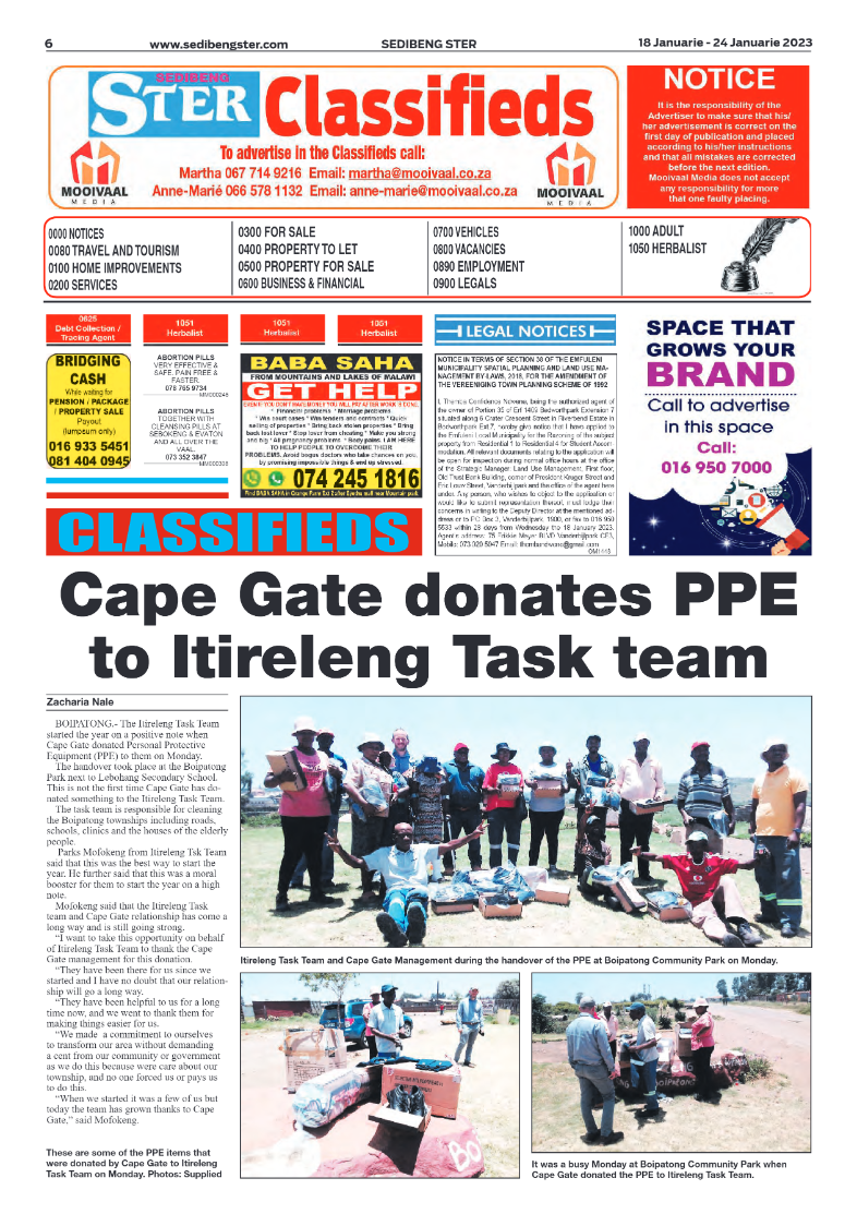 Sedibeng Ster 18 January – 24 January 2023 page 6
