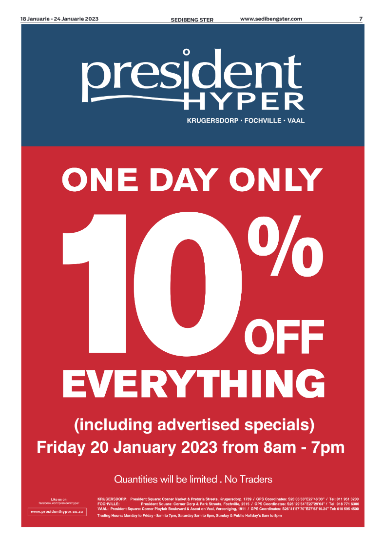 Sedibeng Ster 18 January – 24 January 2023 page 7