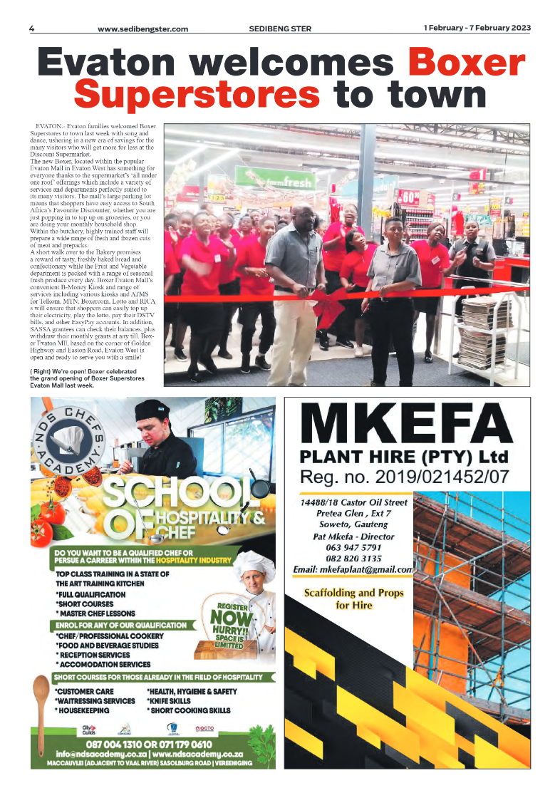 Sedibeng ster 1 February – 7 February 2023 page 4