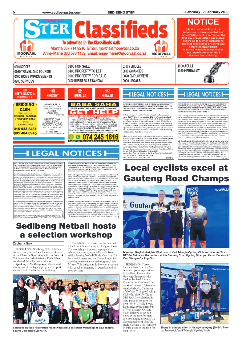 Sedibeng ster 1 February – 7 February 2023 page 6