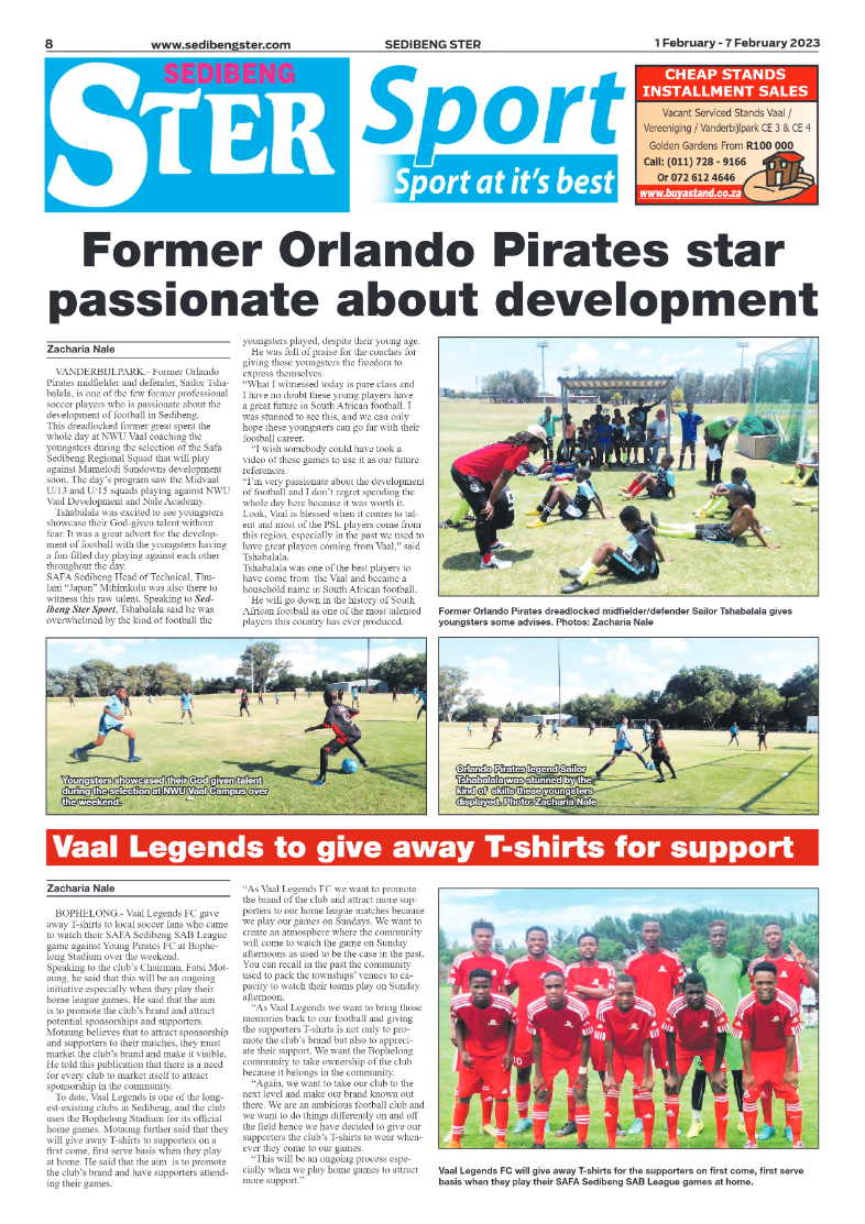 Sedibeng ster 1 February – 7 February 2023 page 8