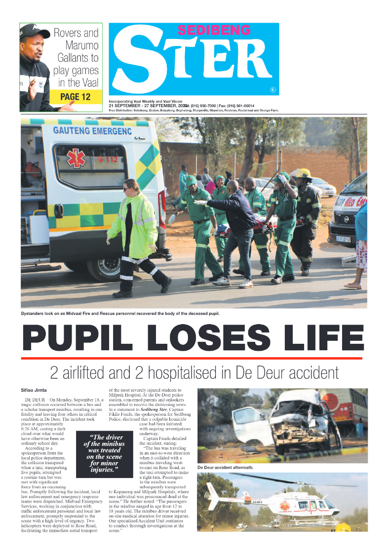 Sedibeng ster 21 September – 27 September, 2023 page 1