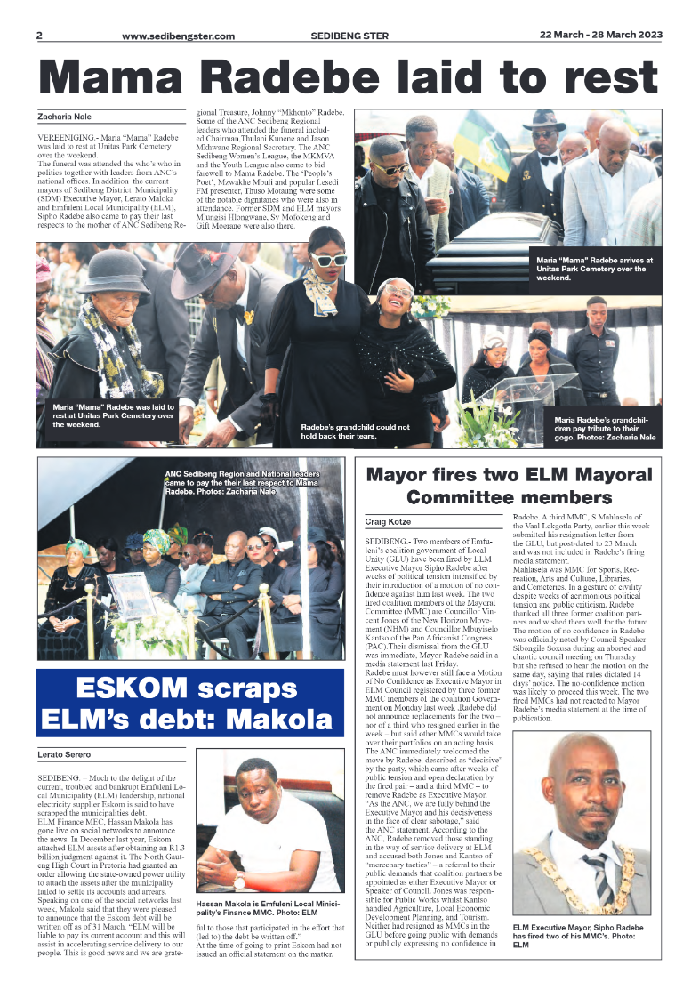 Sedibeng ster 22 March – 28 March 2023 page 2