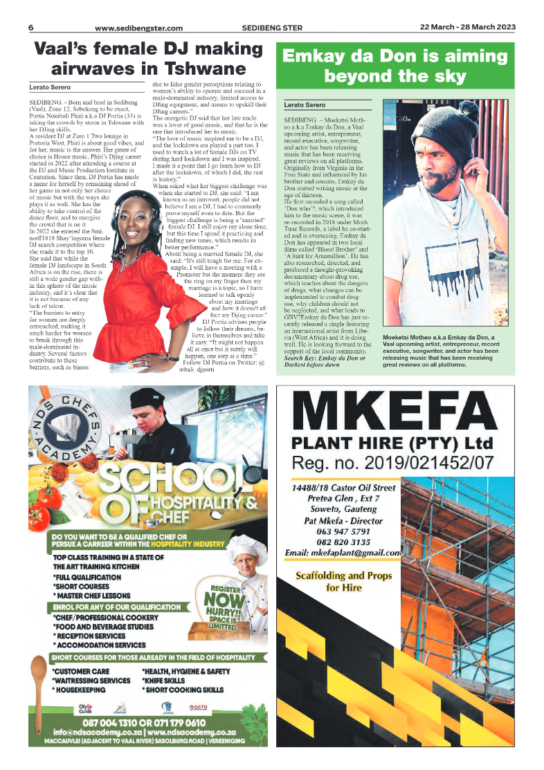 Sedibeng ster 22 March – 28 March 2023 page 6