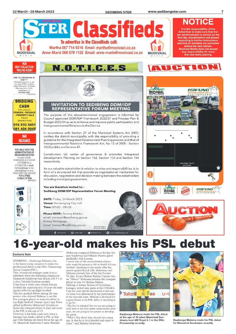 Sedibeng ster 22 March – 28 March 2023 page 7