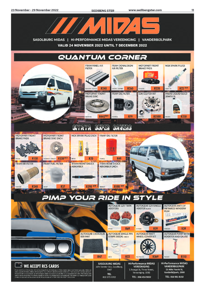 Sedibeng ster 23 November – 29 November 2022 page 11