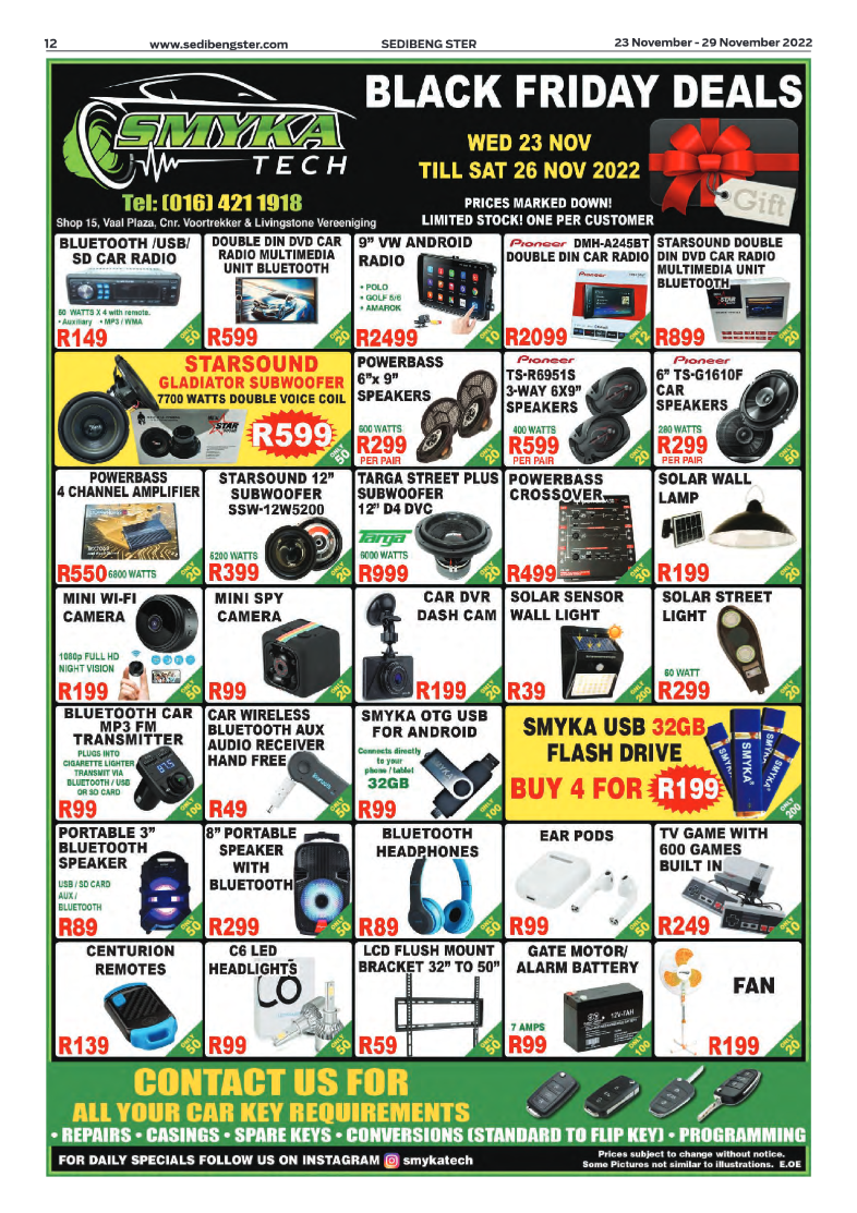 Sedibeng ster 23 November – 29 November 2022 page 12