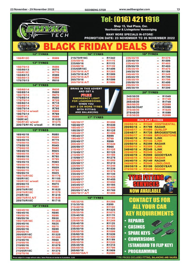 Sedibeng ster 23 November – 29 November 2022 page 13