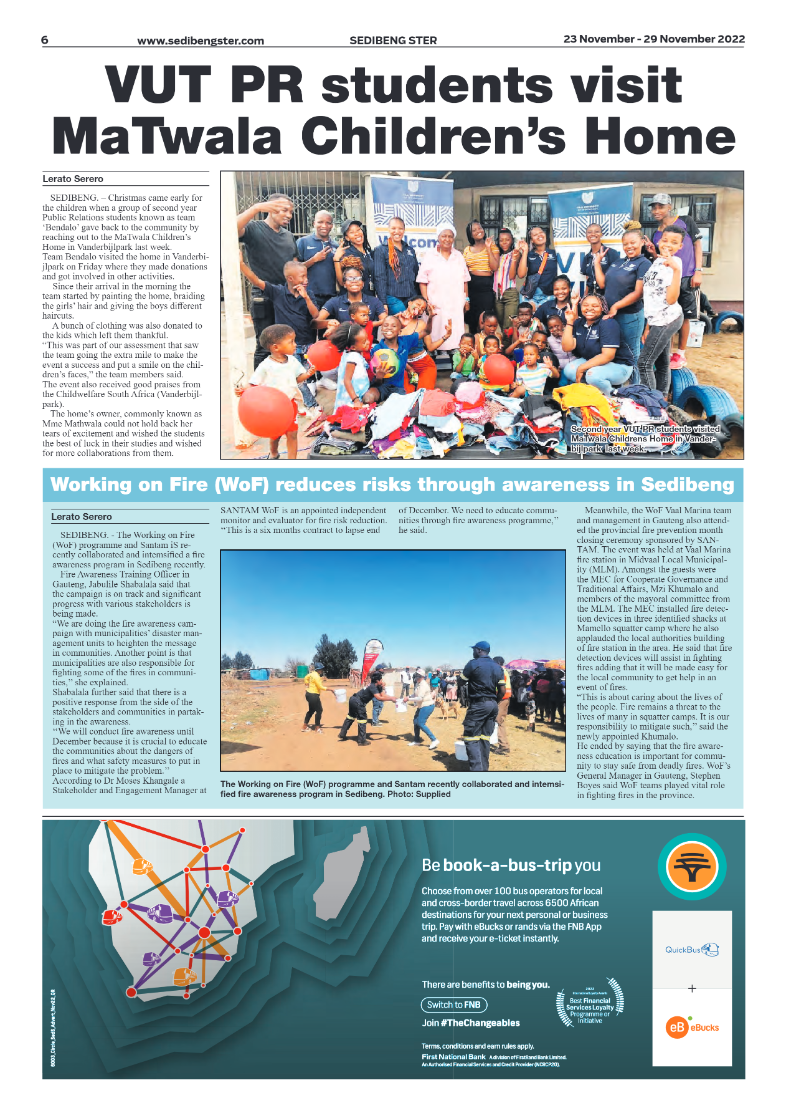 Sedibeng ster 23 November – 29 November 2022 page 6