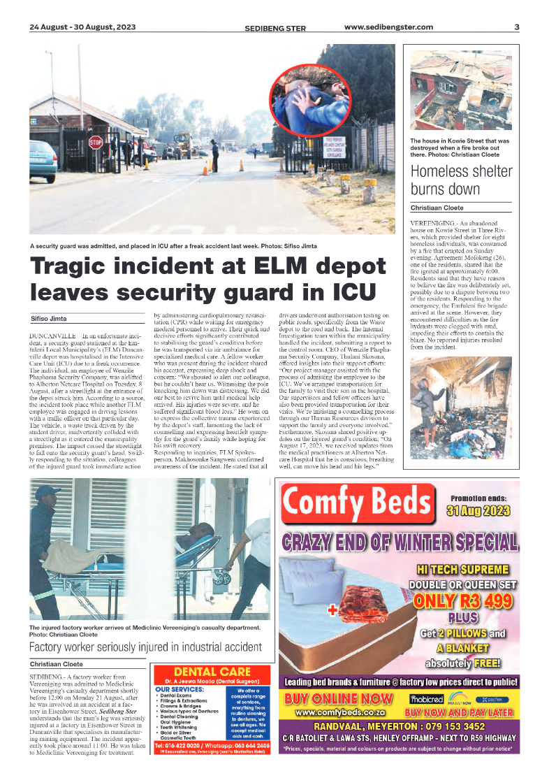 Sedibeng ster 24 August – 30 August, 2023 page 3