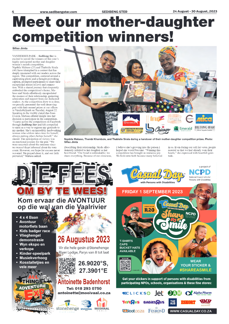 Sedibeng ster 24 August – 30 August, 2023 page 4