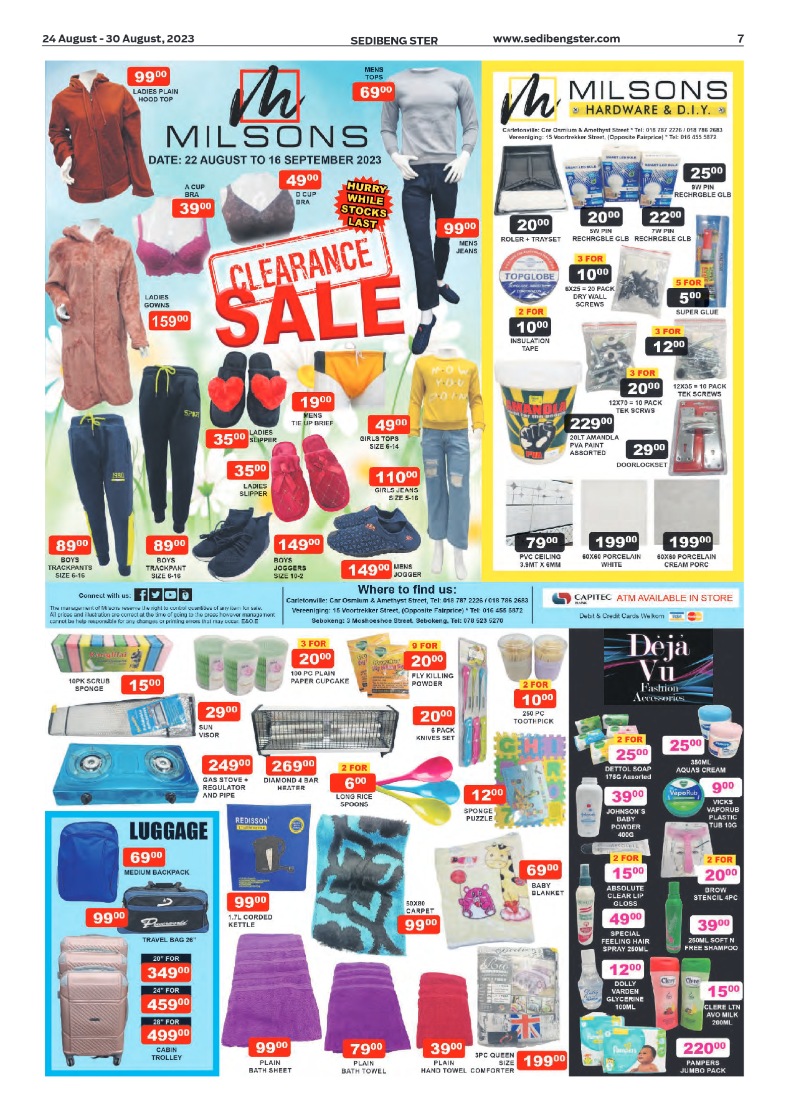 Sedibeng ster 24 August – 30 August, 2023 page 7