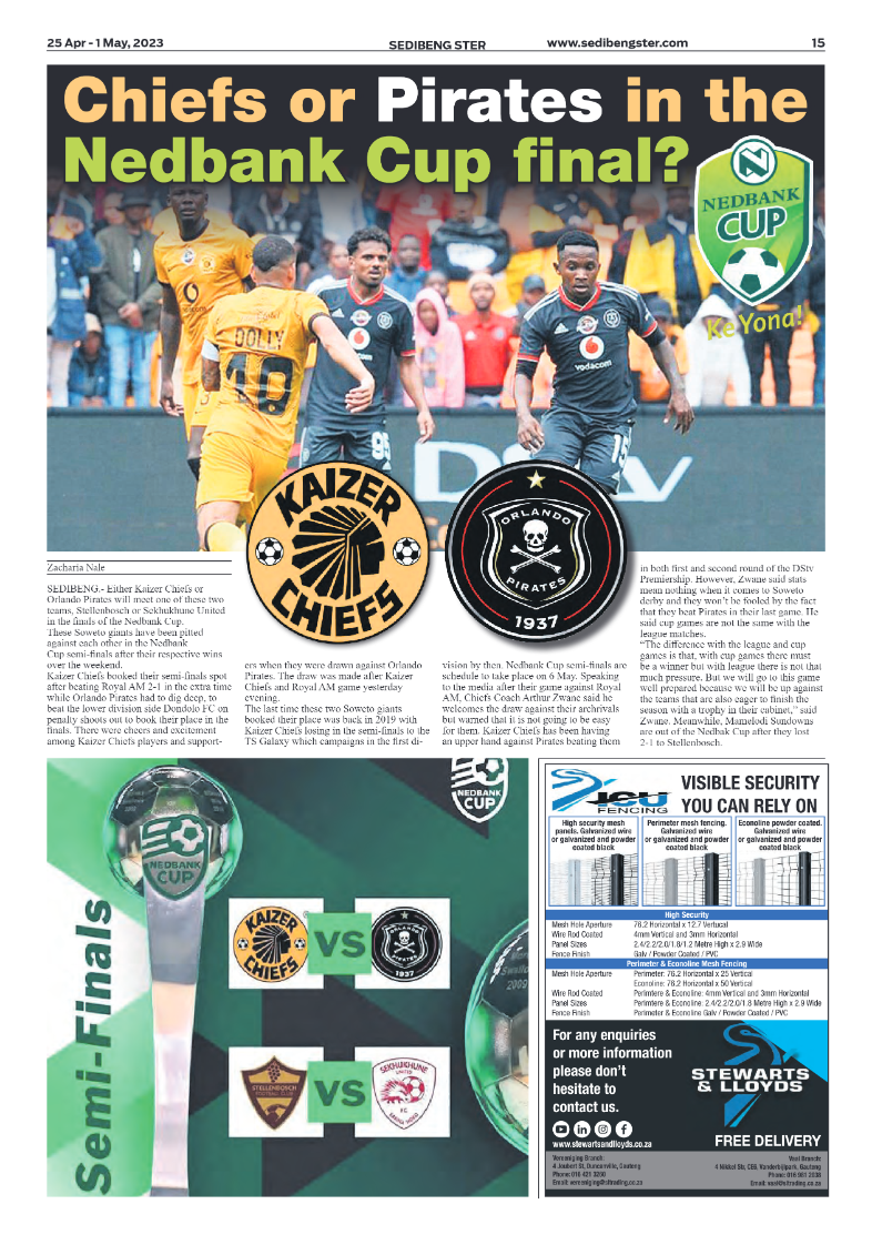 Sedibeng ster 25 Apr – 1 May, 2023 page 15