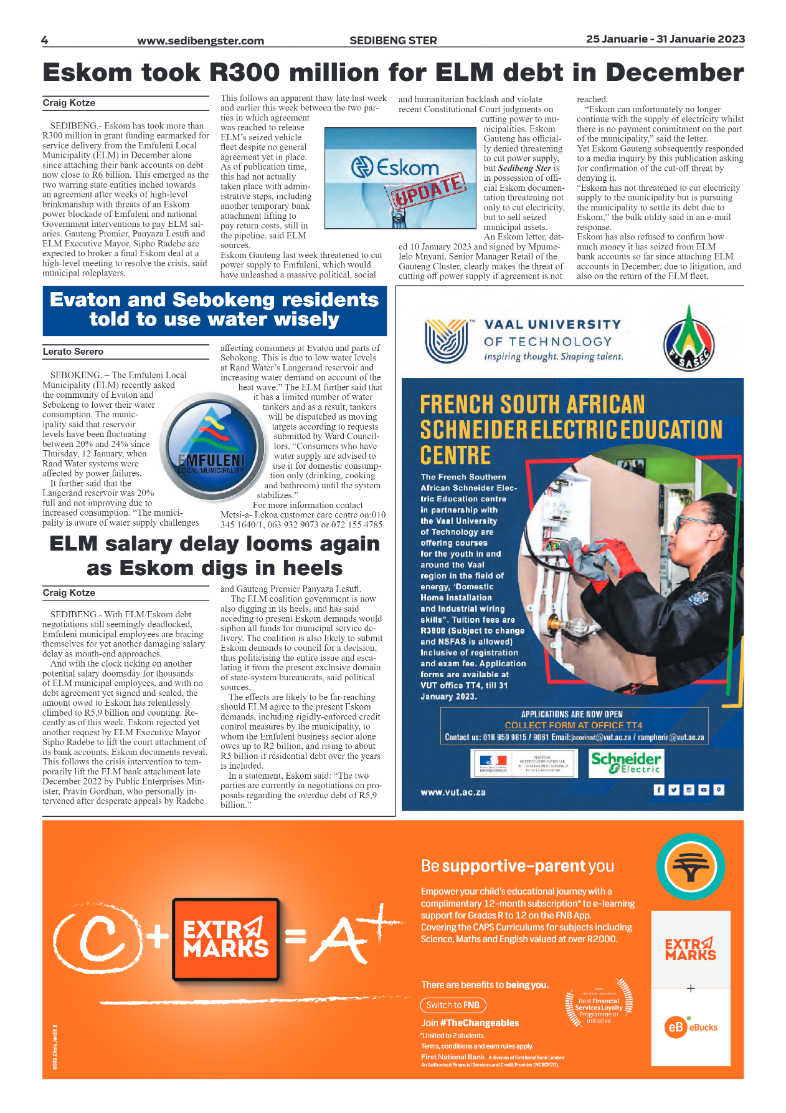 Sedibeng ster 25 January – 31 January 2023 page 4
