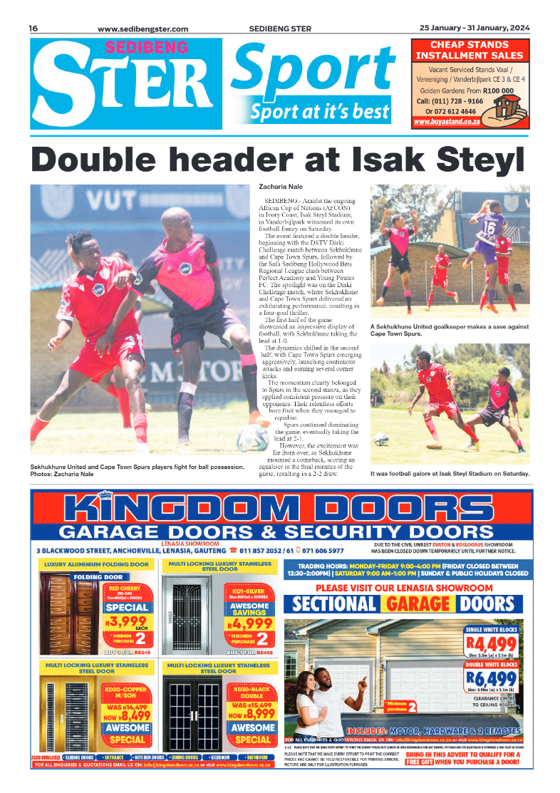 Sedibeng ster 25 January – 31 January, 2024 page 12