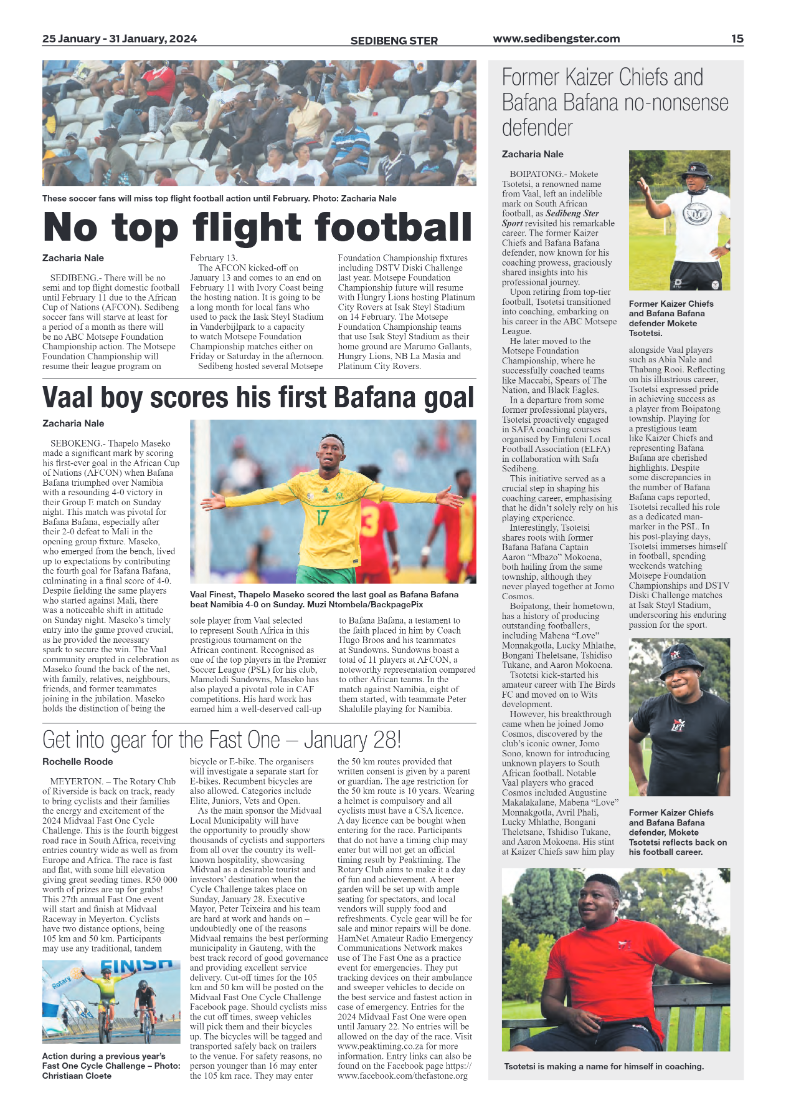Sedibeng ster 25 January – 31 January, 2024 page 16
